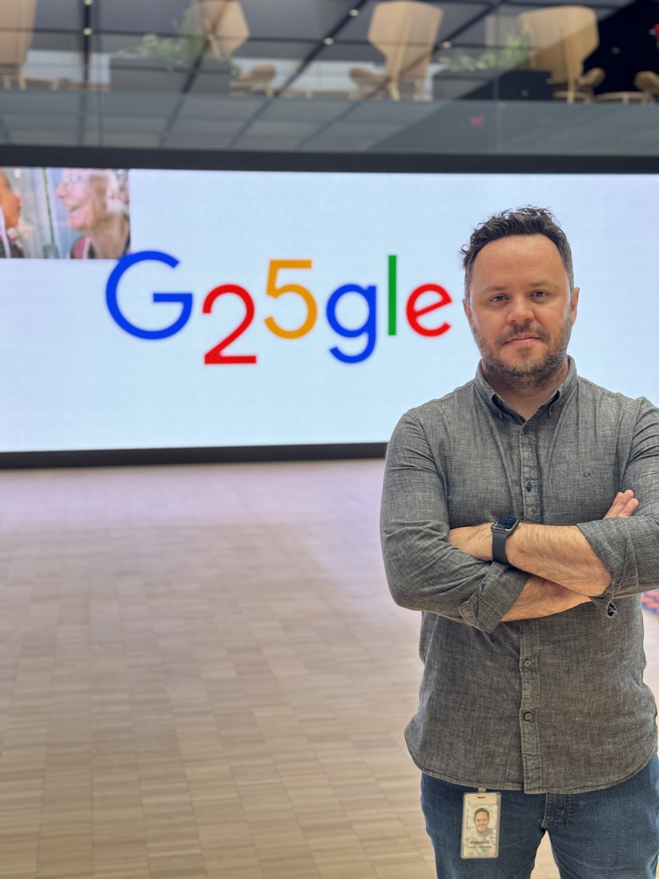 One of these days at Google's Office in NY